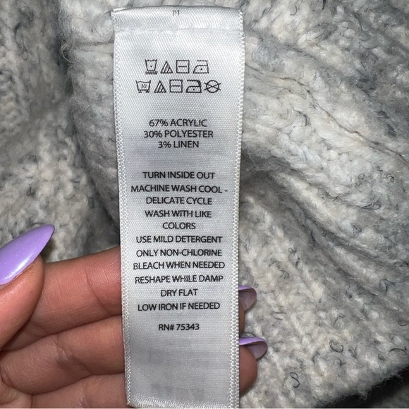 JESSICA SIMPSON GREY CARDIGAN 🩶 - Picture 6 of 6